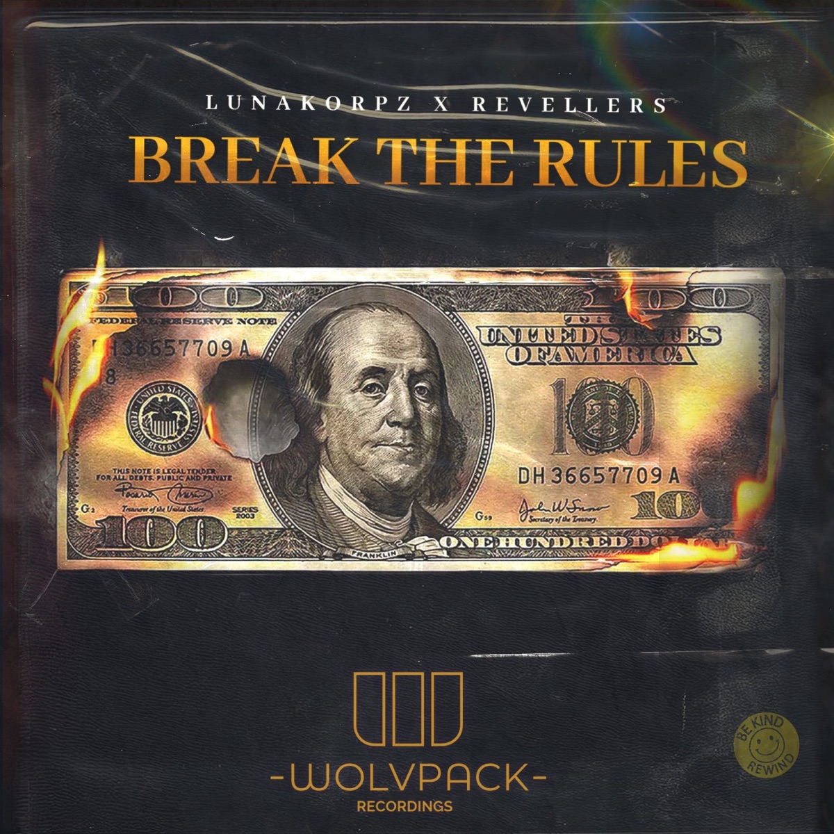 BREAK the RULES - Single by LunaKorpz & Revellers album cover