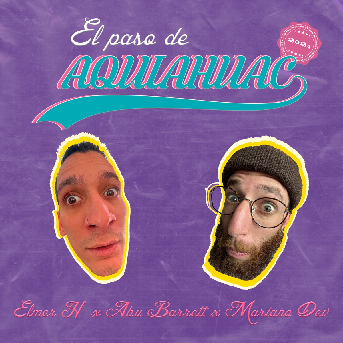 El paso de Aquiahuac - Single by Mariano Dev, Elmer H & Abu Barrett album cover