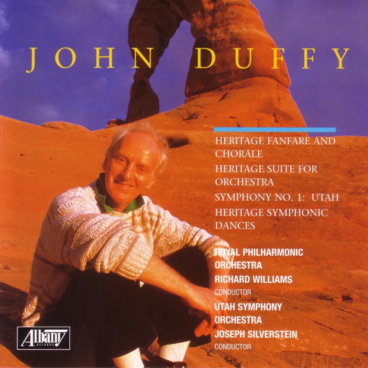 Duffy: Heritage Suite by Joseph Silverstein, Richard Williams, Royal Phlharmonic Orchestra & Utah Symphony album cover