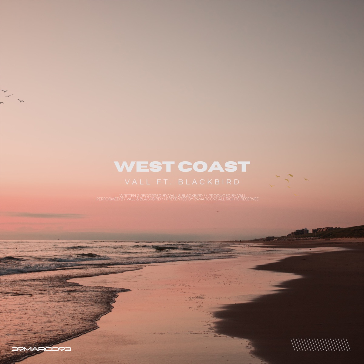 West Coast - Single by Vall & ROBINS album cover