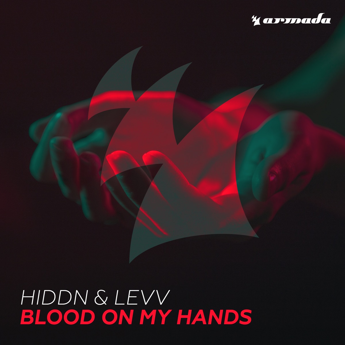 Blood on My Hands - Single by HIDDN & LEVV album cover