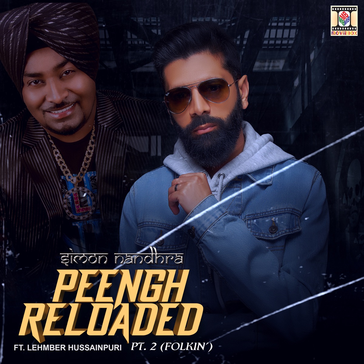 Peengh Reloaded, Pt. 2 (Folkin') [feat. Lehmber Hussainpuri] - EP by Simon Nandhra album cover