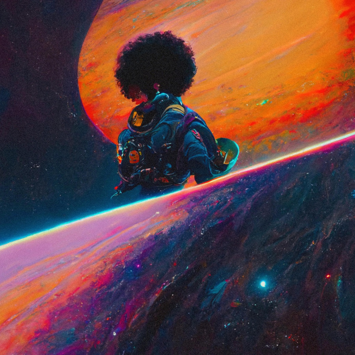 Thru Space N Time - Single by Nsheem album cover