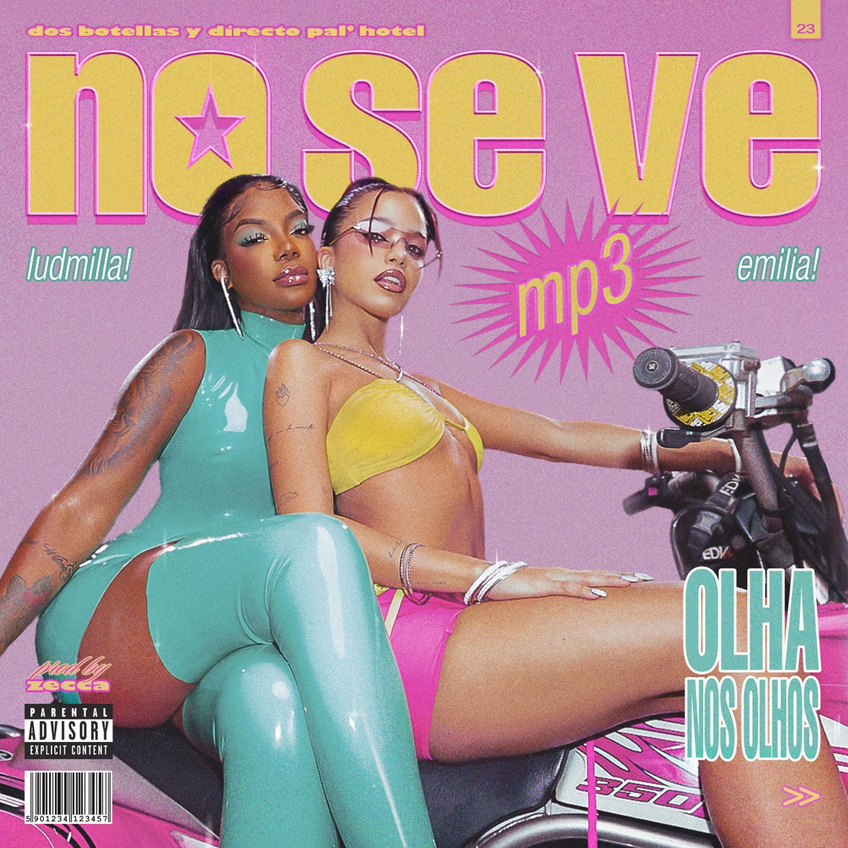 No_se_ve.mp3 - Single by Emilia, LUDMILLA & Zecca album cover