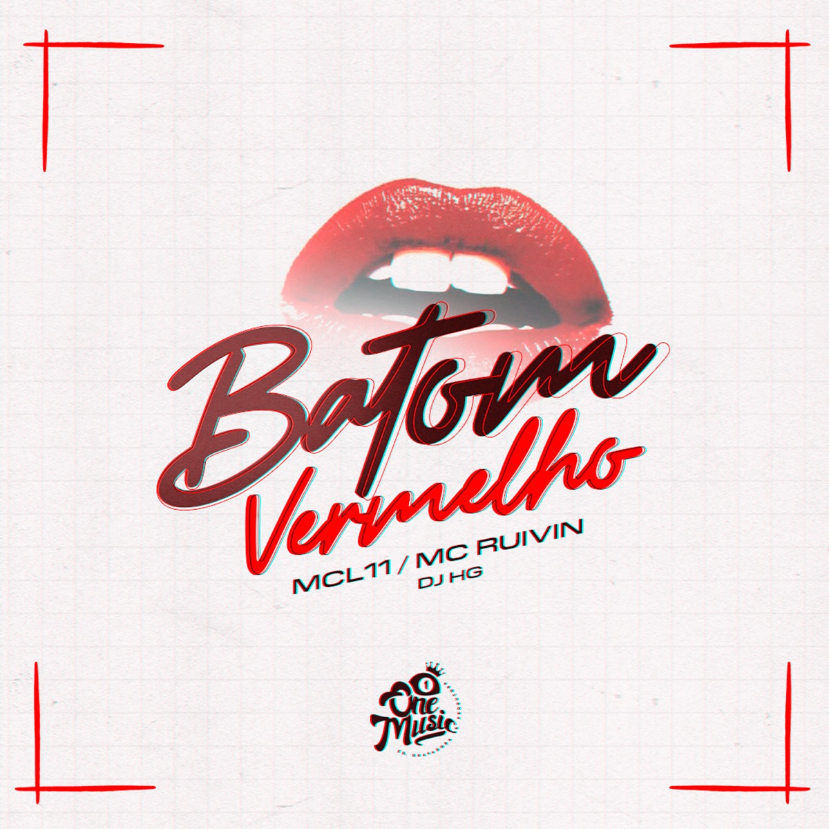 BATOM VERMELHO (feat. OneMusic) - Single by Mc L11, Mc Ruivin & Dj HG album cover