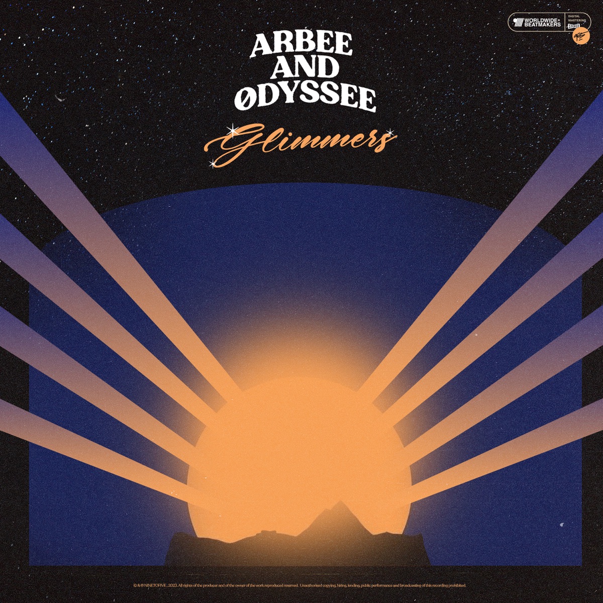 Glimmers - Single by ØDYSSEE & Arbee album cover