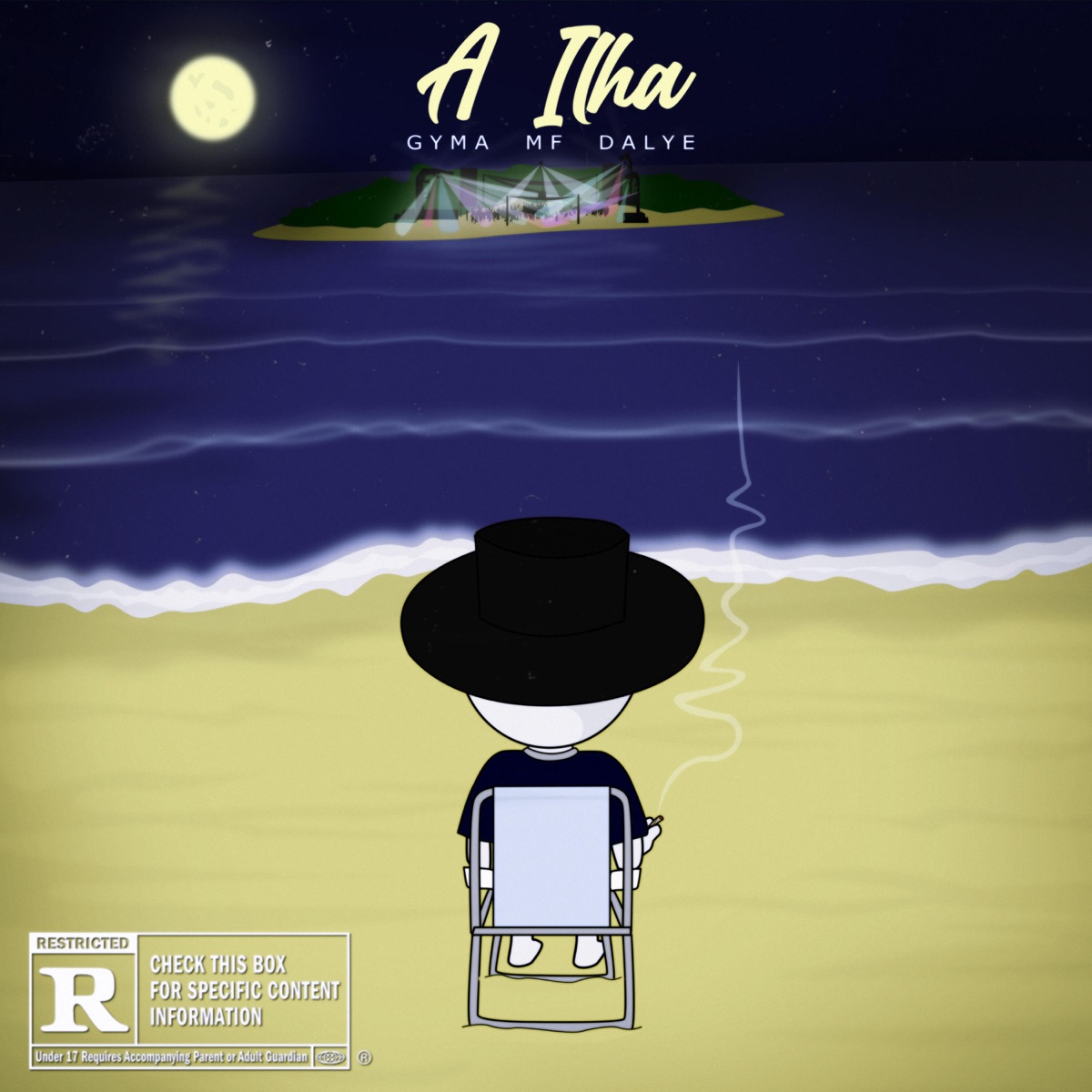 A ilha - Single by Paradise gang, Gyma, Dalye & Rafael MF album cover