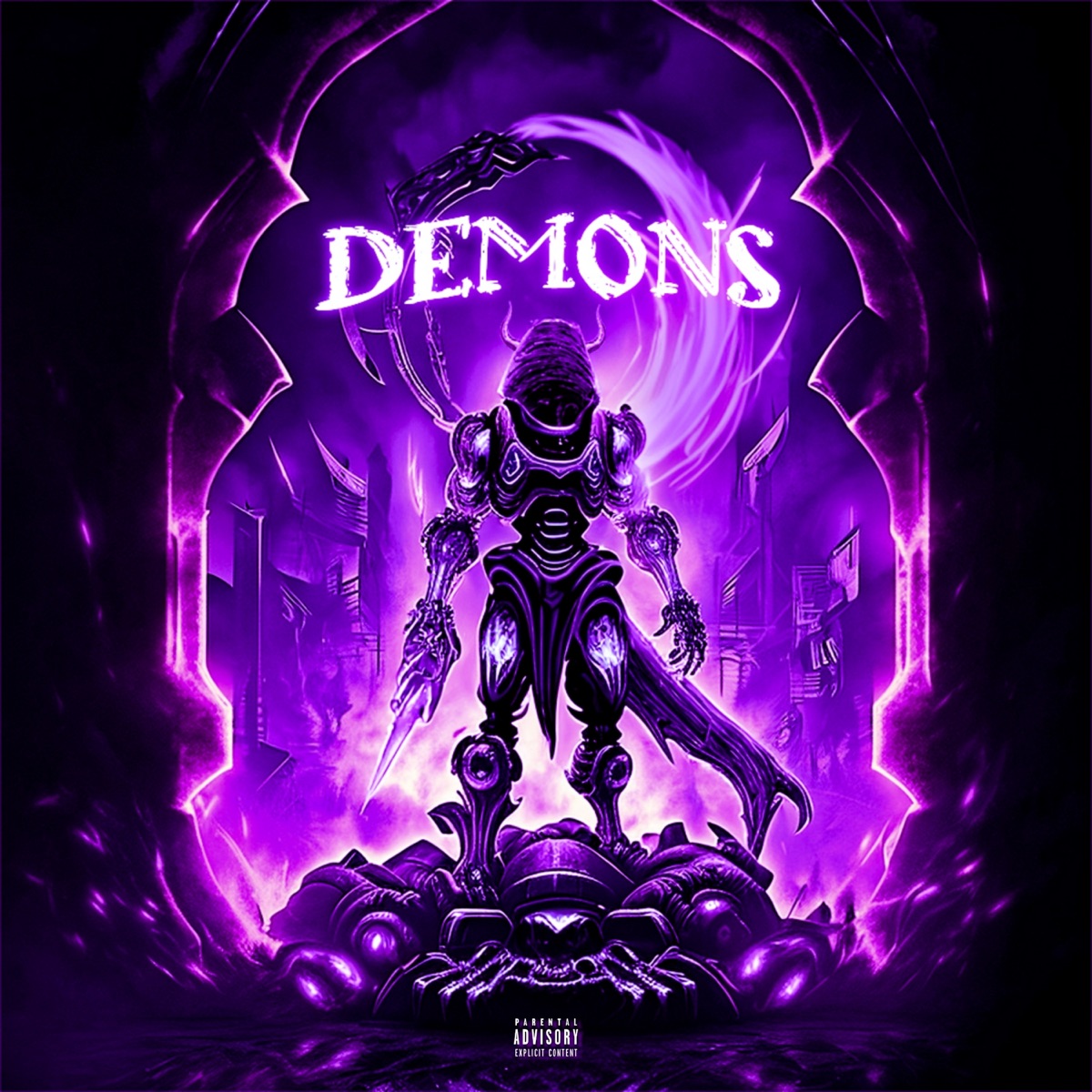 Demons - Single by HXLLGANG & HULYGXNG album cover