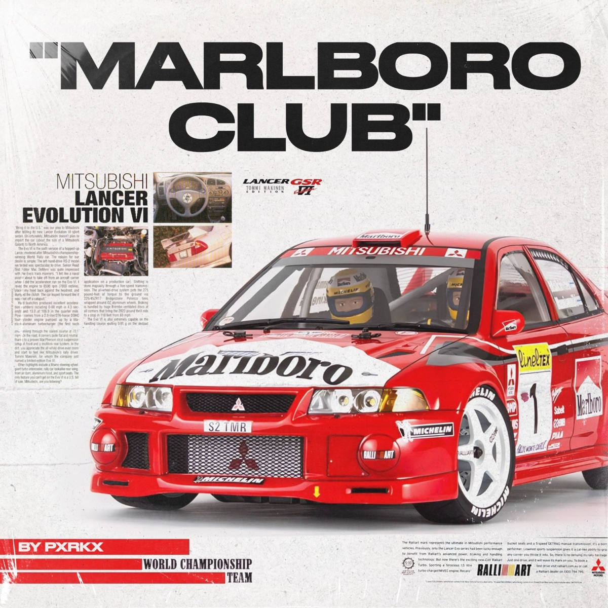 MARLBORO CLUB - Single by PXRKX album cover