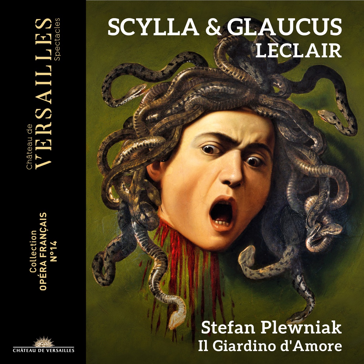 Leclair: Scylla & Glaucus by Stefan Plewniak, Chiara Skerath, Florie Valiquette, Il Giardino d'Amore & Mathias Vidal album cover