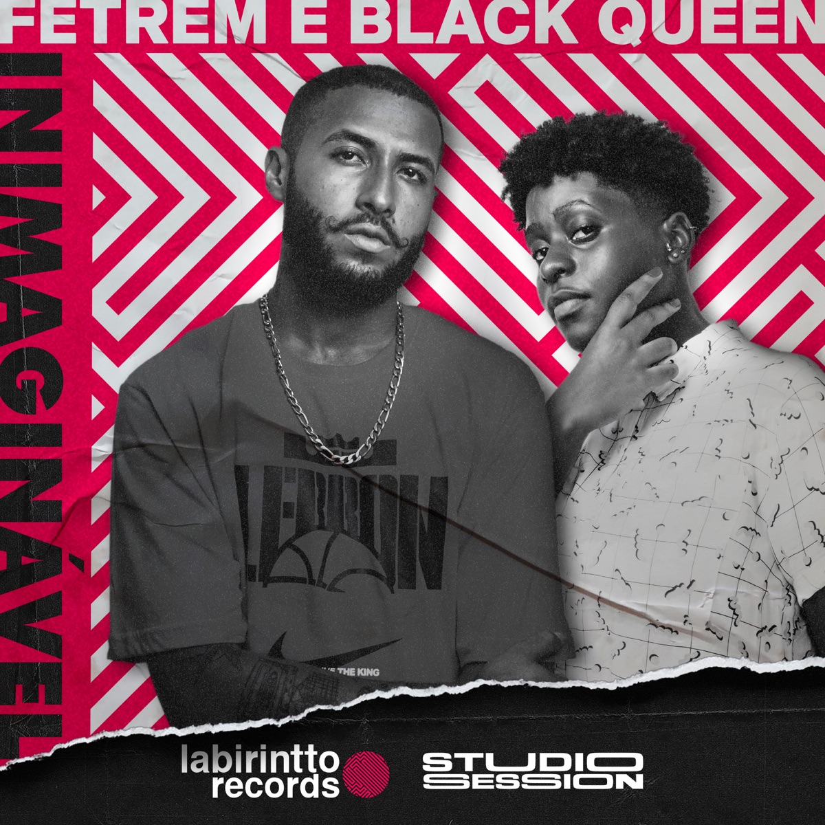 Inimaginável (Studio Session) - Single by Black Queen, Fetrem & Labirintto album cover