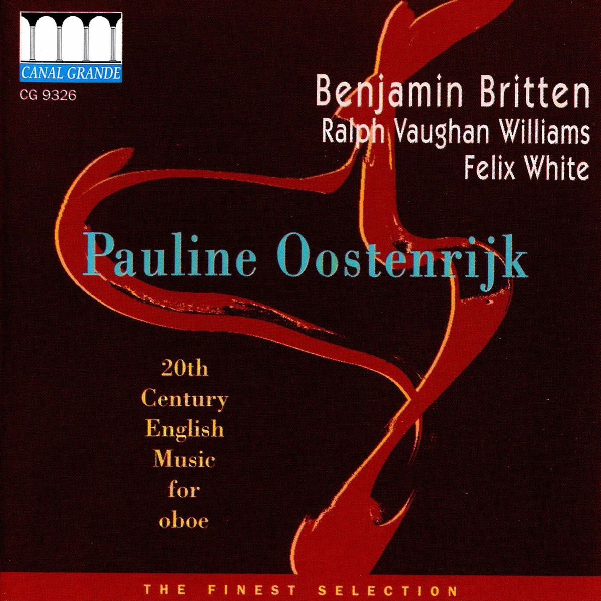 20th Century English Music for Oboe by Pauline Oostenrijk album cover