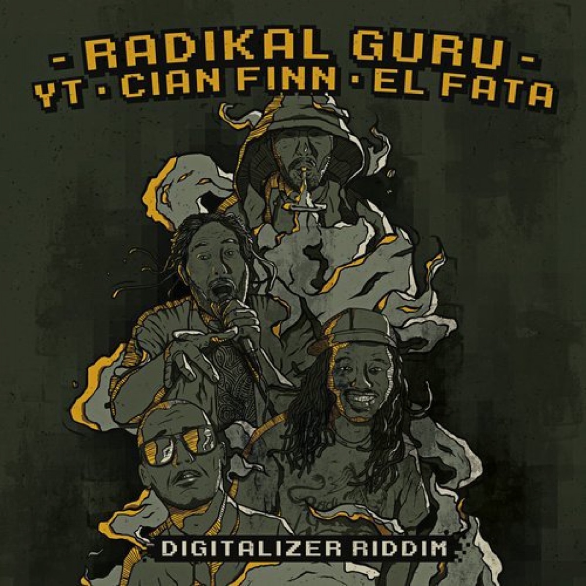 Digitalizer Riddim - EP by Radikal Guru album cover