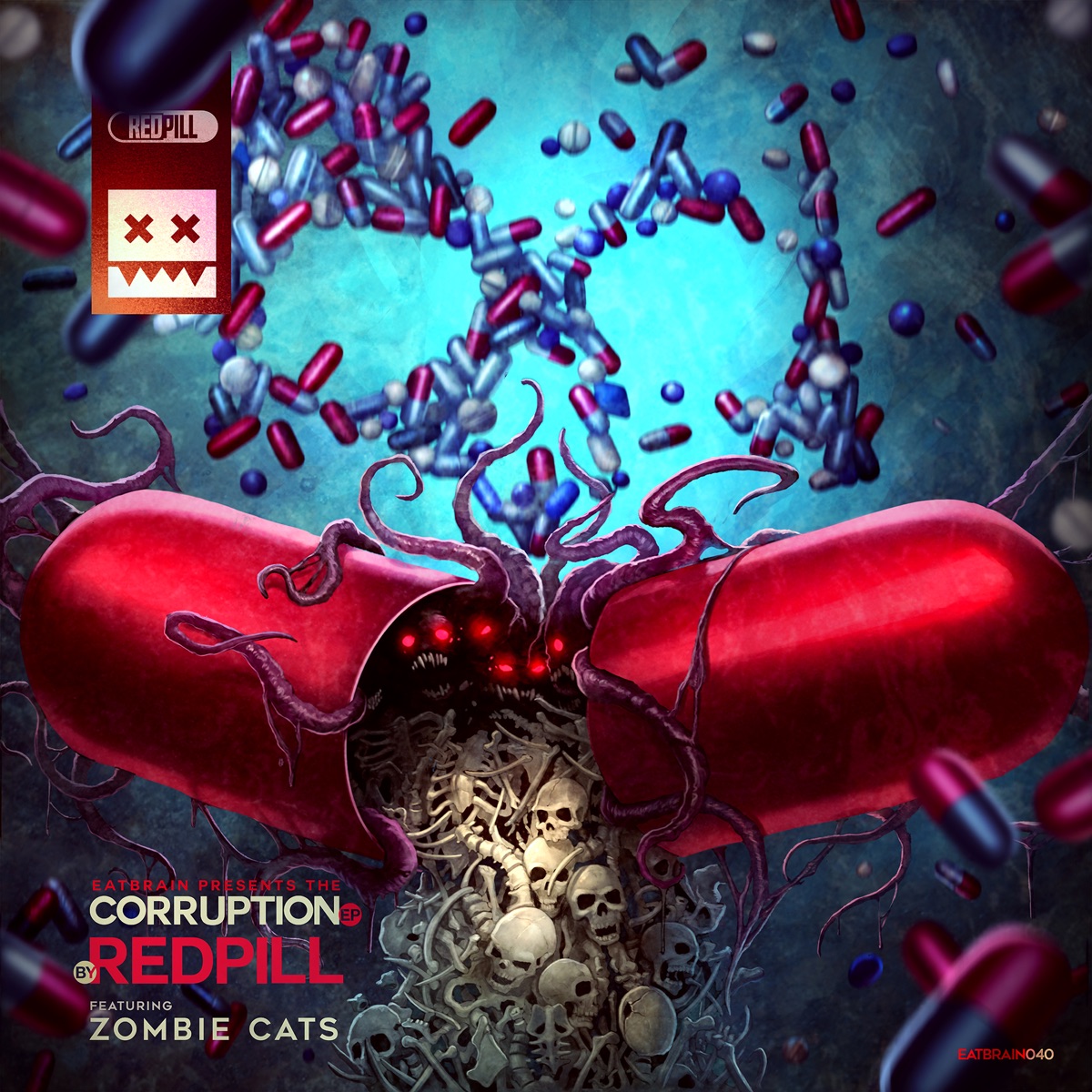 Corruption (feat. Zombie Cats) - EP by Redpill album cover