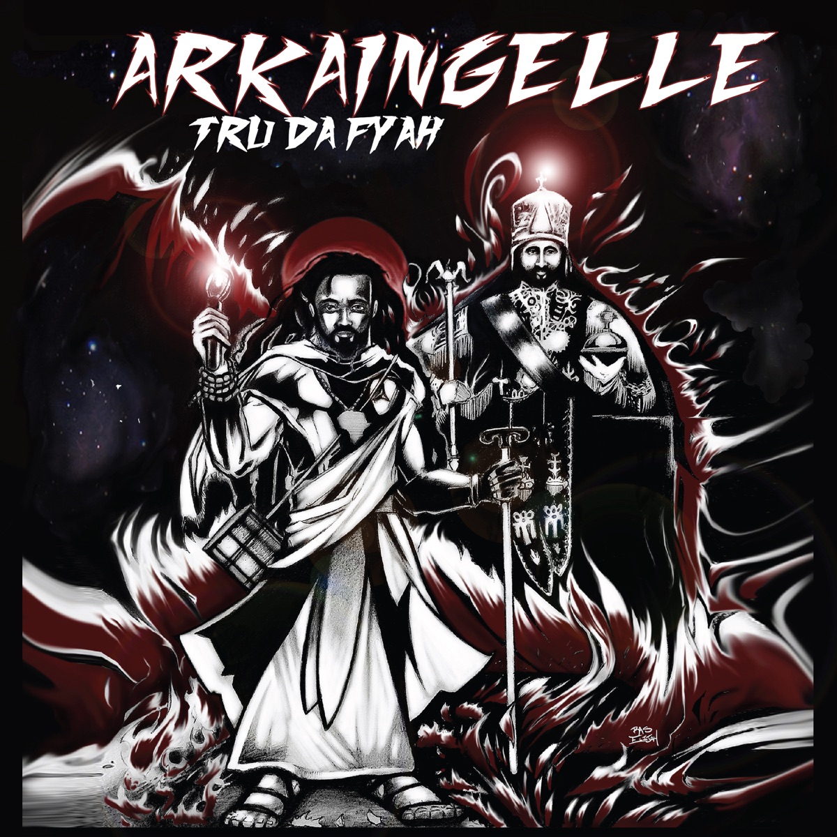 Tru Da Fyah by Arkaingelle album cover