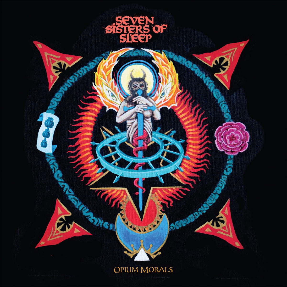 Opium Morals by Seven Sisters of Sleep album cover