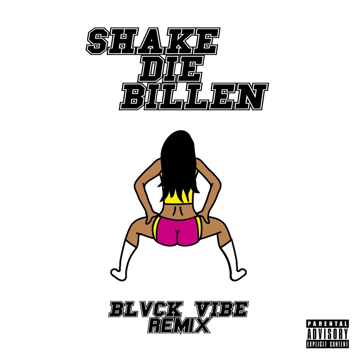 Shake Die Billen (BlackVibe Remix) - Single by jok3r album cover
