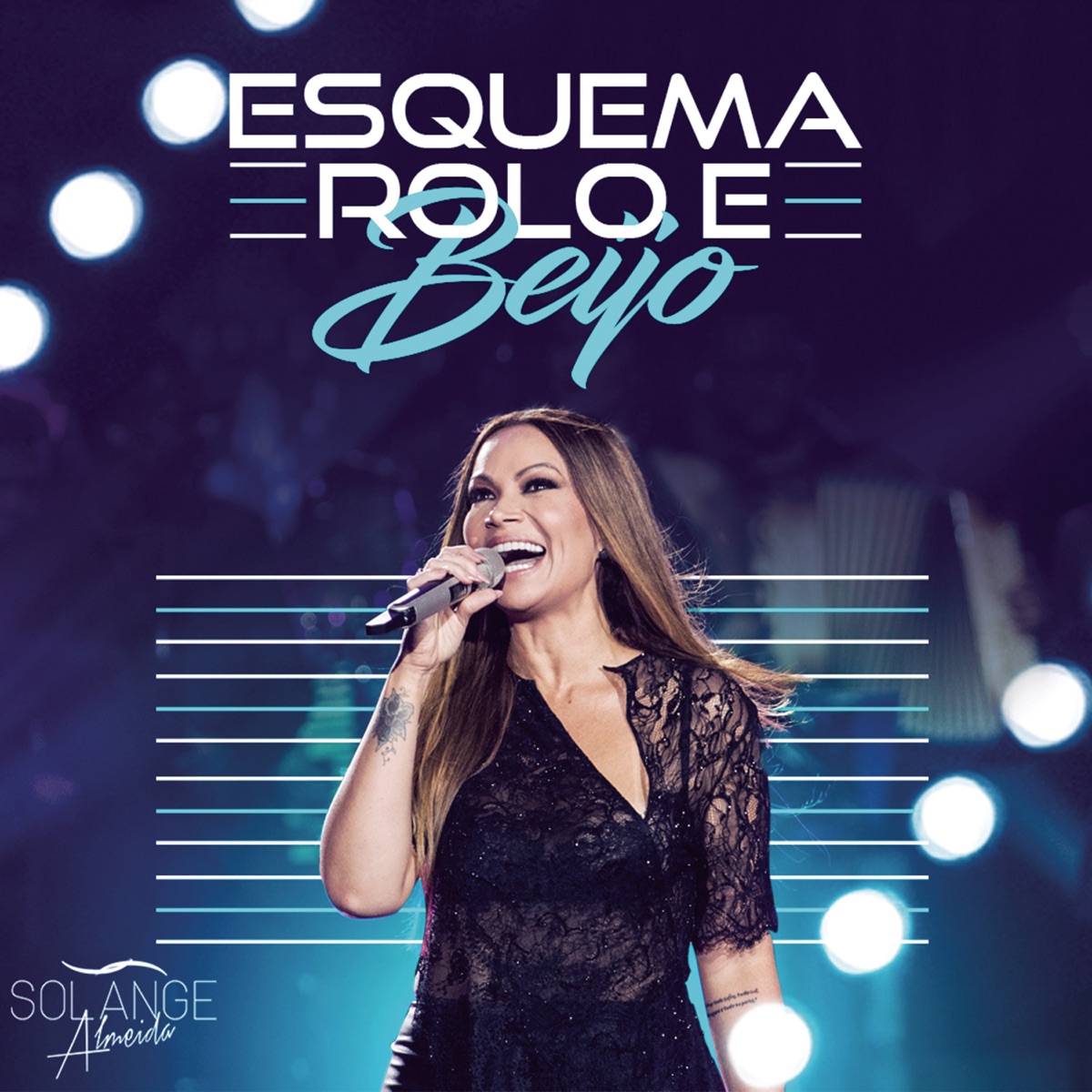 Esquema Rolo e Beijo (Me Amar Direito) [Ao Vivo] - Single by Solange Almeida album cover