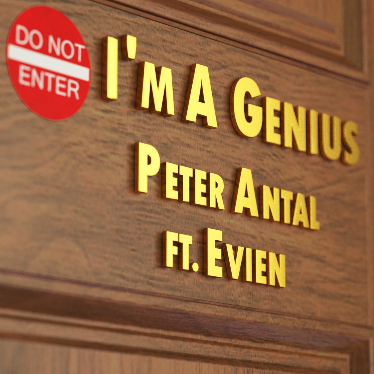 Genius (feat. Evien) - Single by Peter Antal album cover