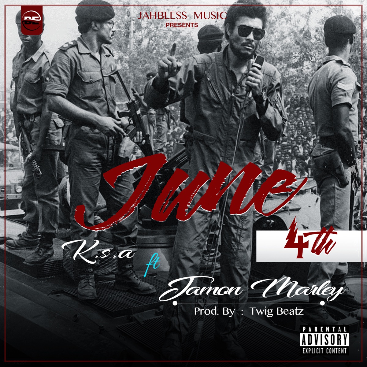June 4th (Revolution) [feat. Jamon Marley] - Single by KSA album cover