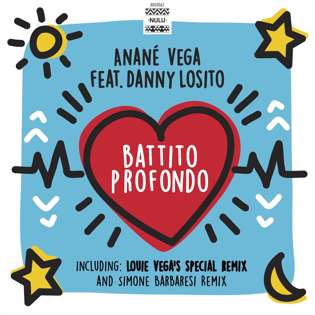 Battito Profondo (feat. Danny Losito) - EP by Anane Vega album cover