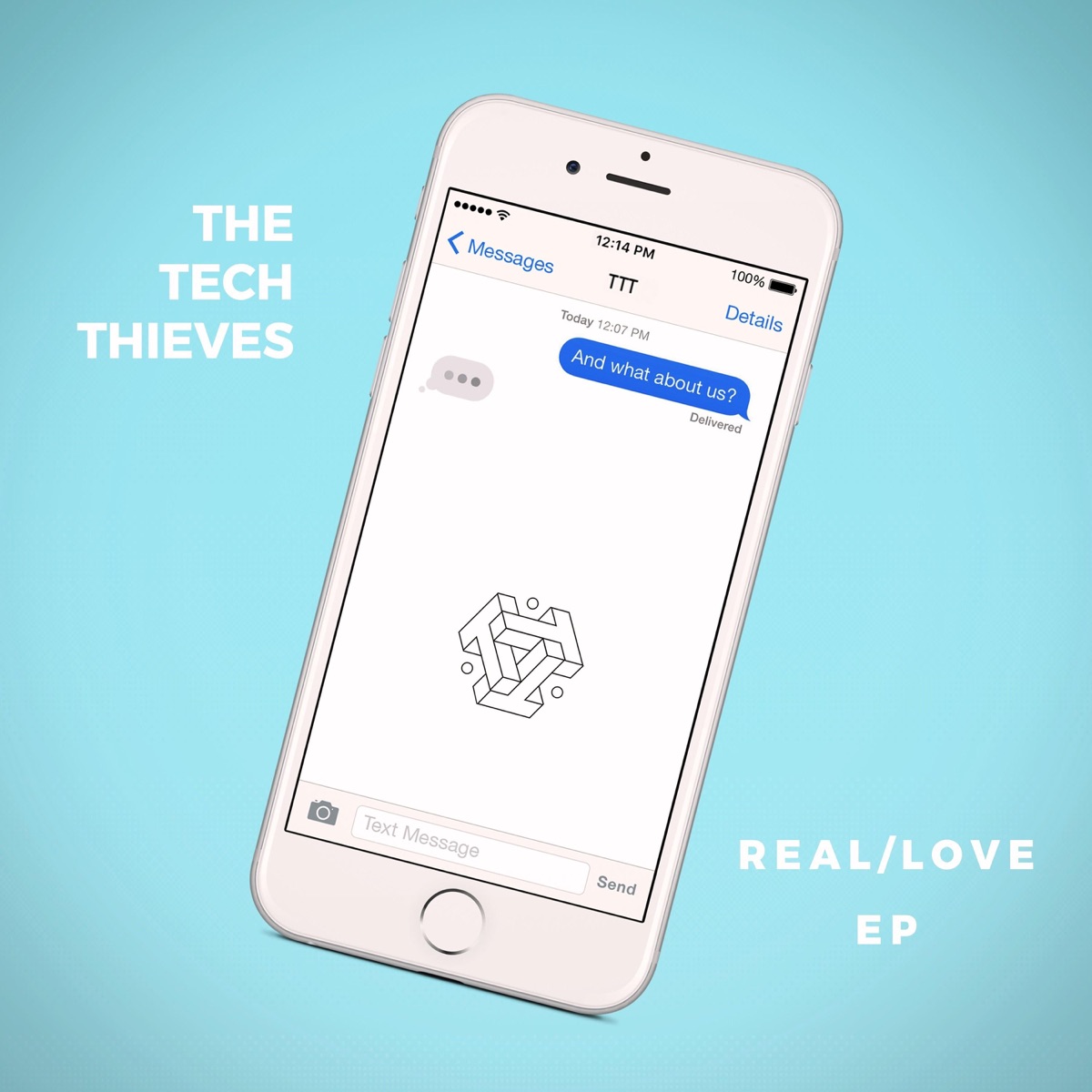 Real / Love EP by The Tech Thieves album cover