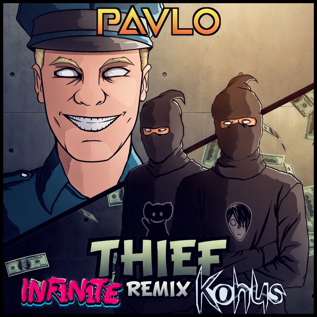 Thief (INF1N1TE & Konus Remix) - Single by Pavlo, INF1N1TE & Konus album cover