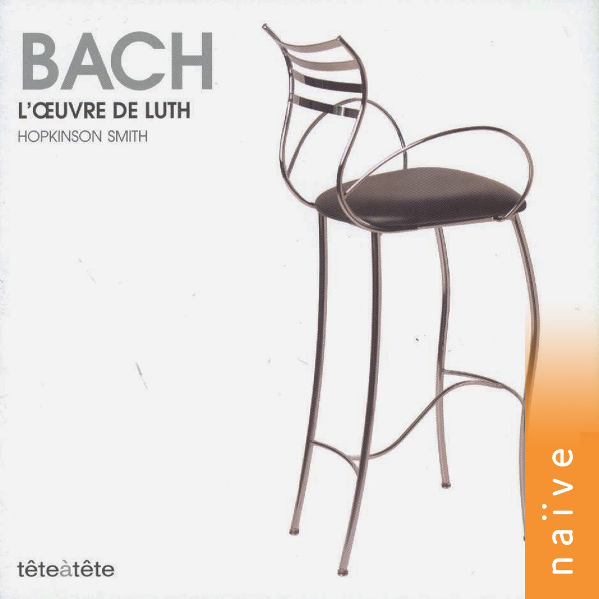 Bach: L'oeuvre de luth by Hopkinson Smith album cover