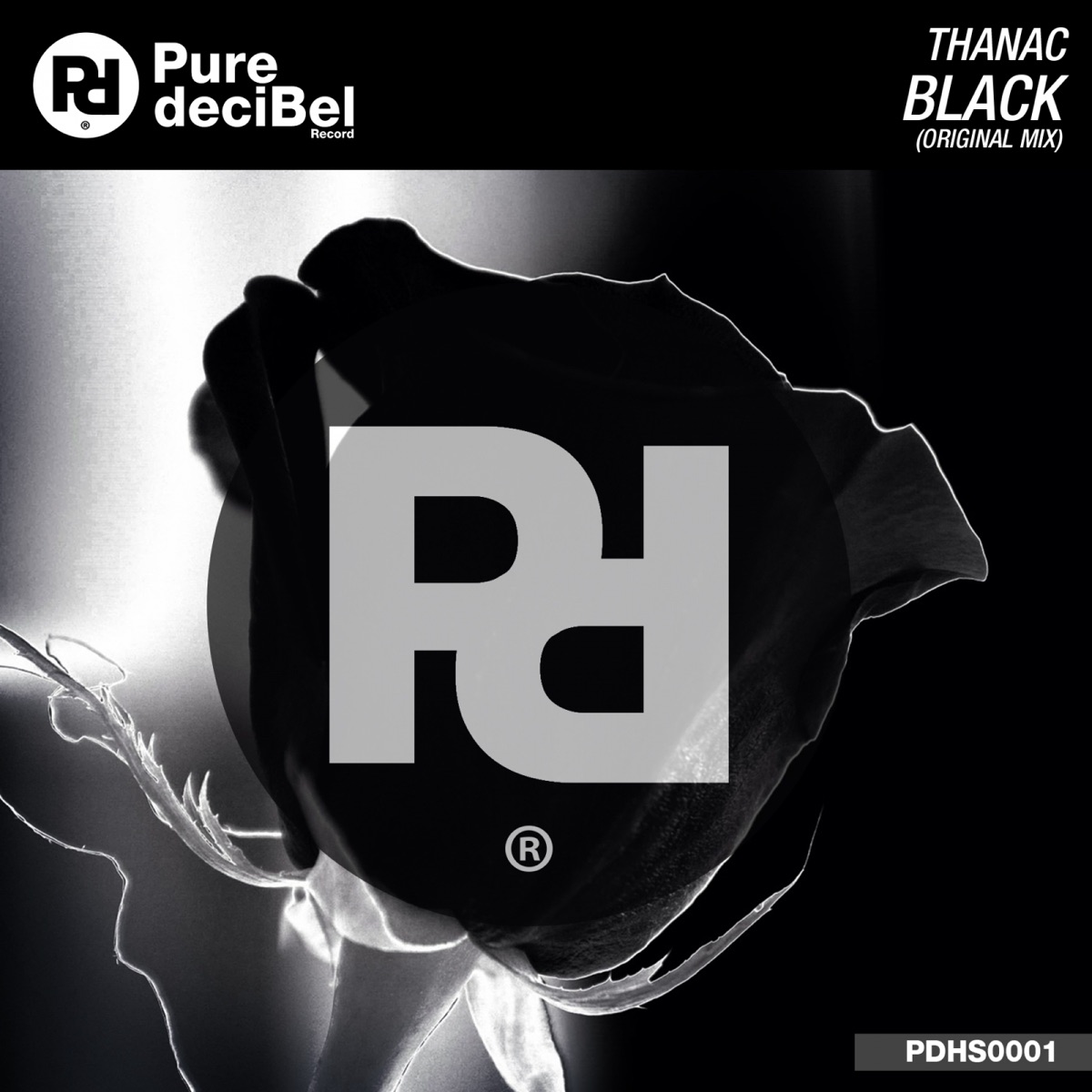 Black - Single by Thanac album cover