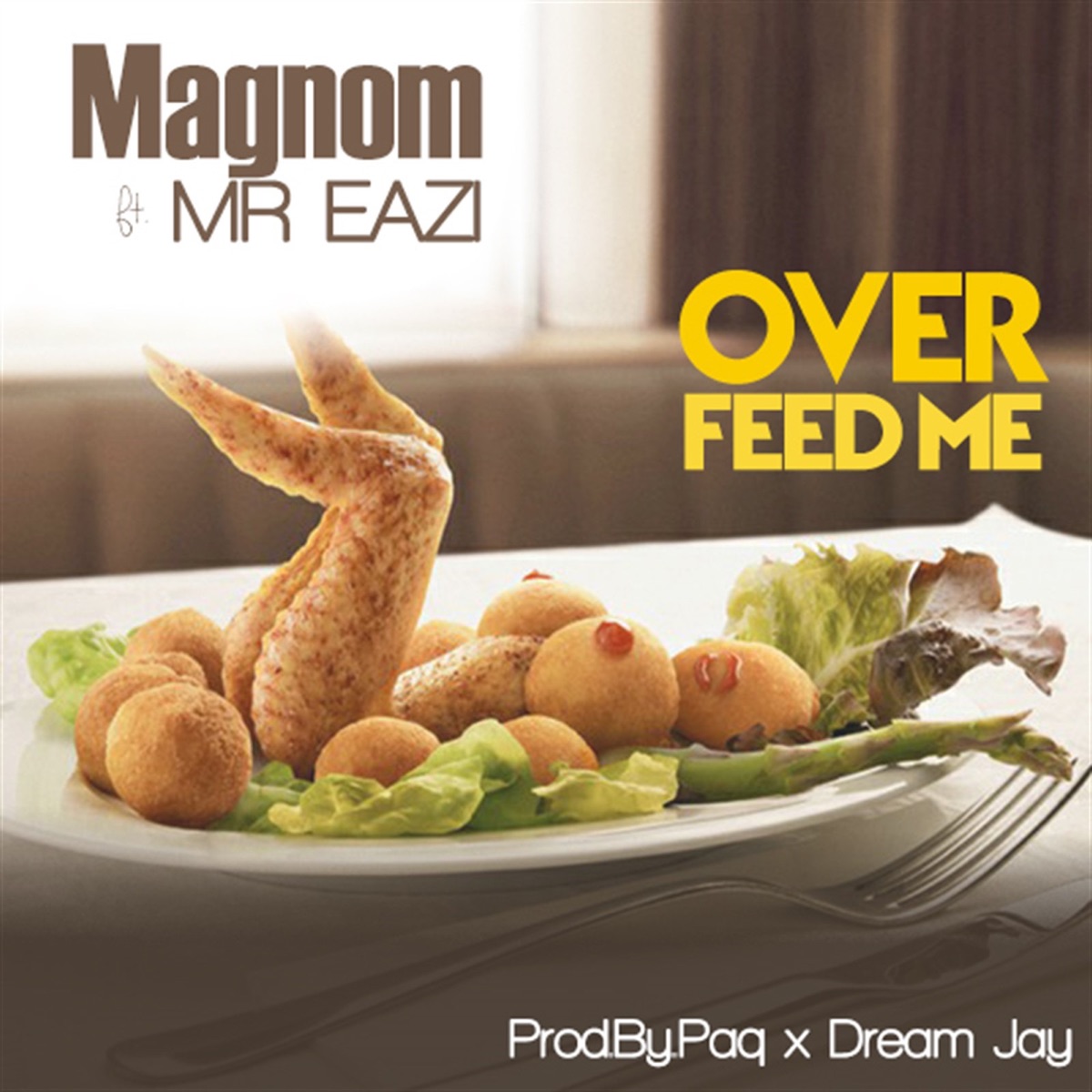 Overfeed Me (feat. Mr Eazi) - Single by Magnom album cover
