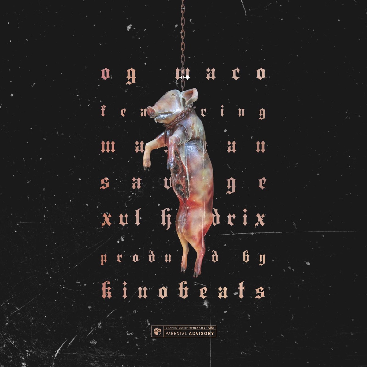 Pigs (feat. Man Man Savage & Xvl Hendrix) - Single by OG Maco album cover