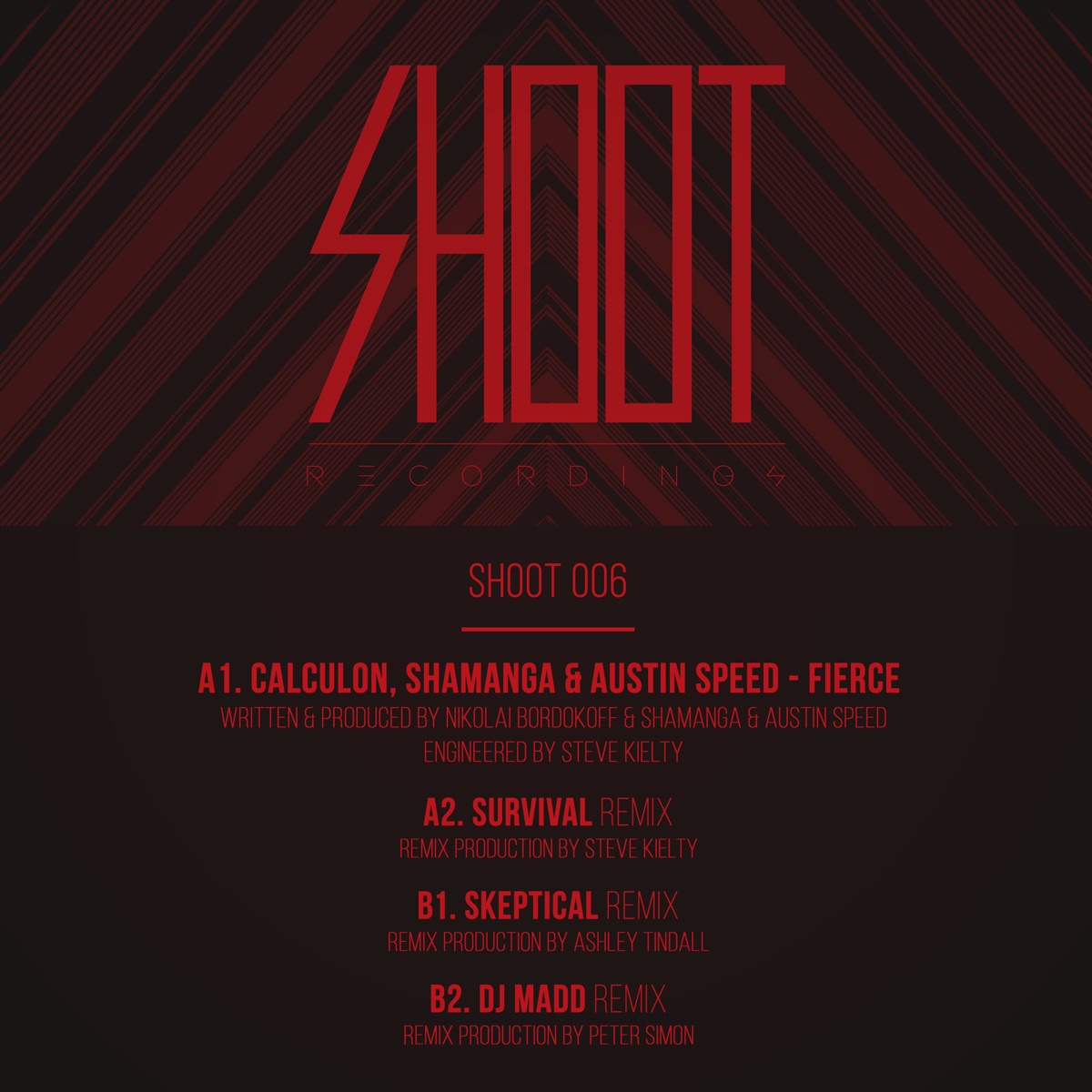 Fierce - EP by Calculon, Austin Speed & Shamanga album cover