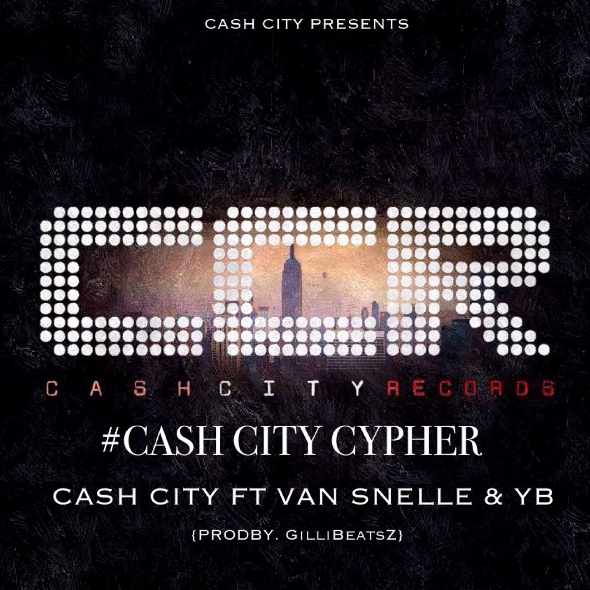 #Cashcitycypher (feat. Van Snelle & YB) - Single by Cashcity album cover
