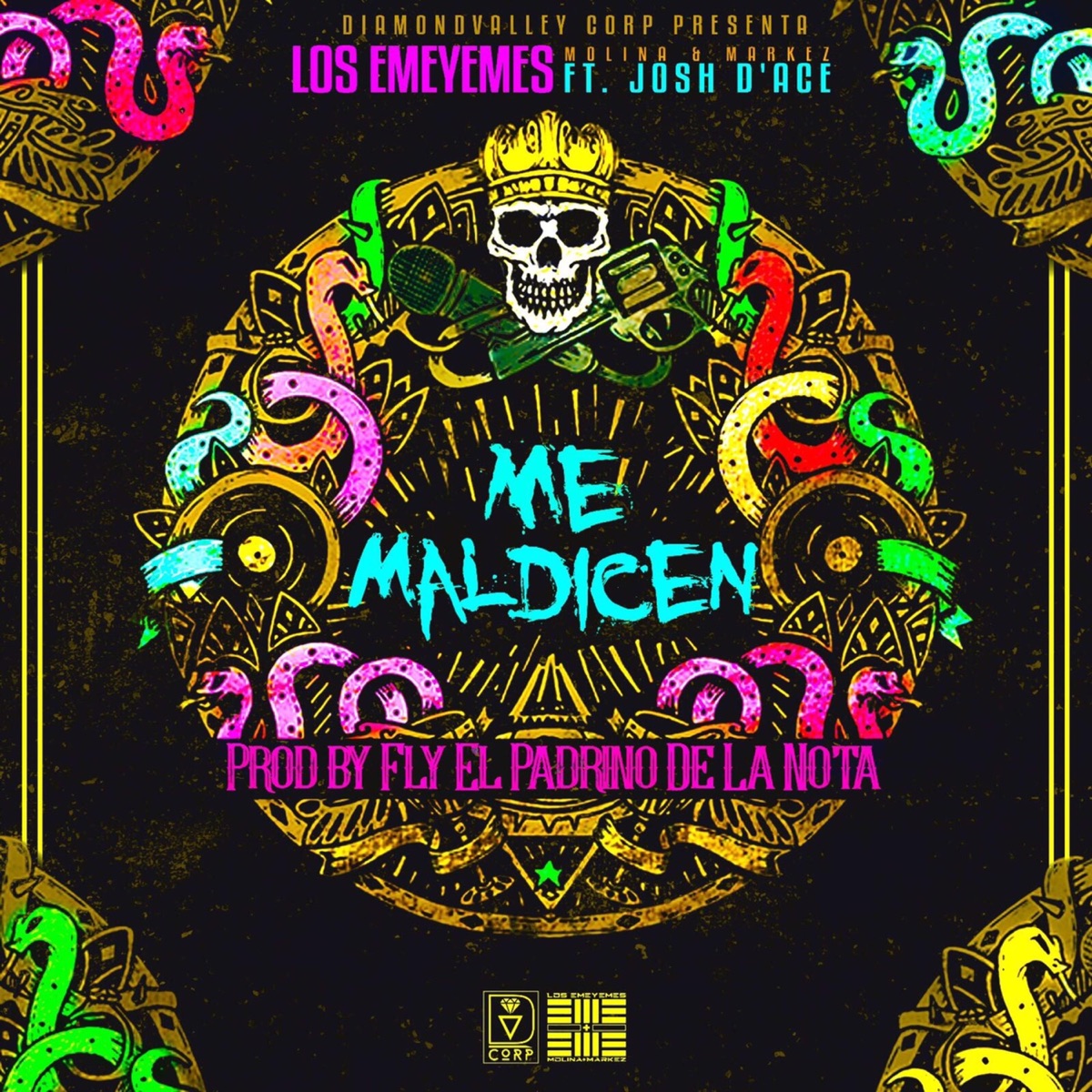 Me Maldicen (feat. Josh D'ace) - Single by LosEmeyemes album cover