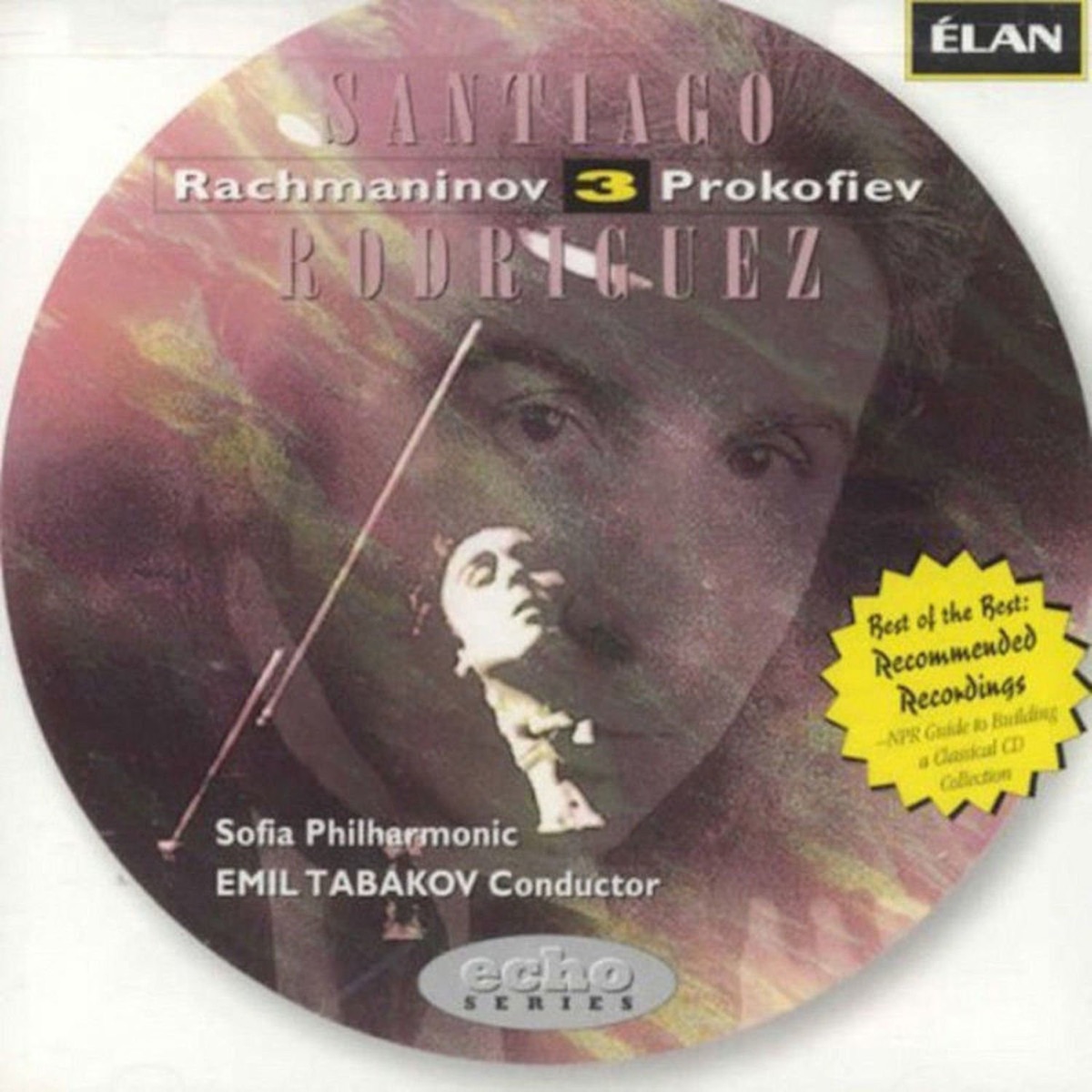 Rachmaninov: Piano Concerto No. 3 - Prokofiev: Piano Concerto No. 3 by Santiago Rodriguez, Sofia Philharmonic & Emil Tabakov album cover