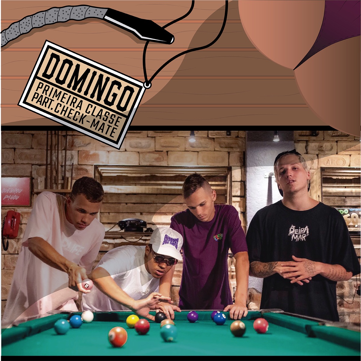 Domingo (feat. Check Mate) - Single by Primeira Classe album cover