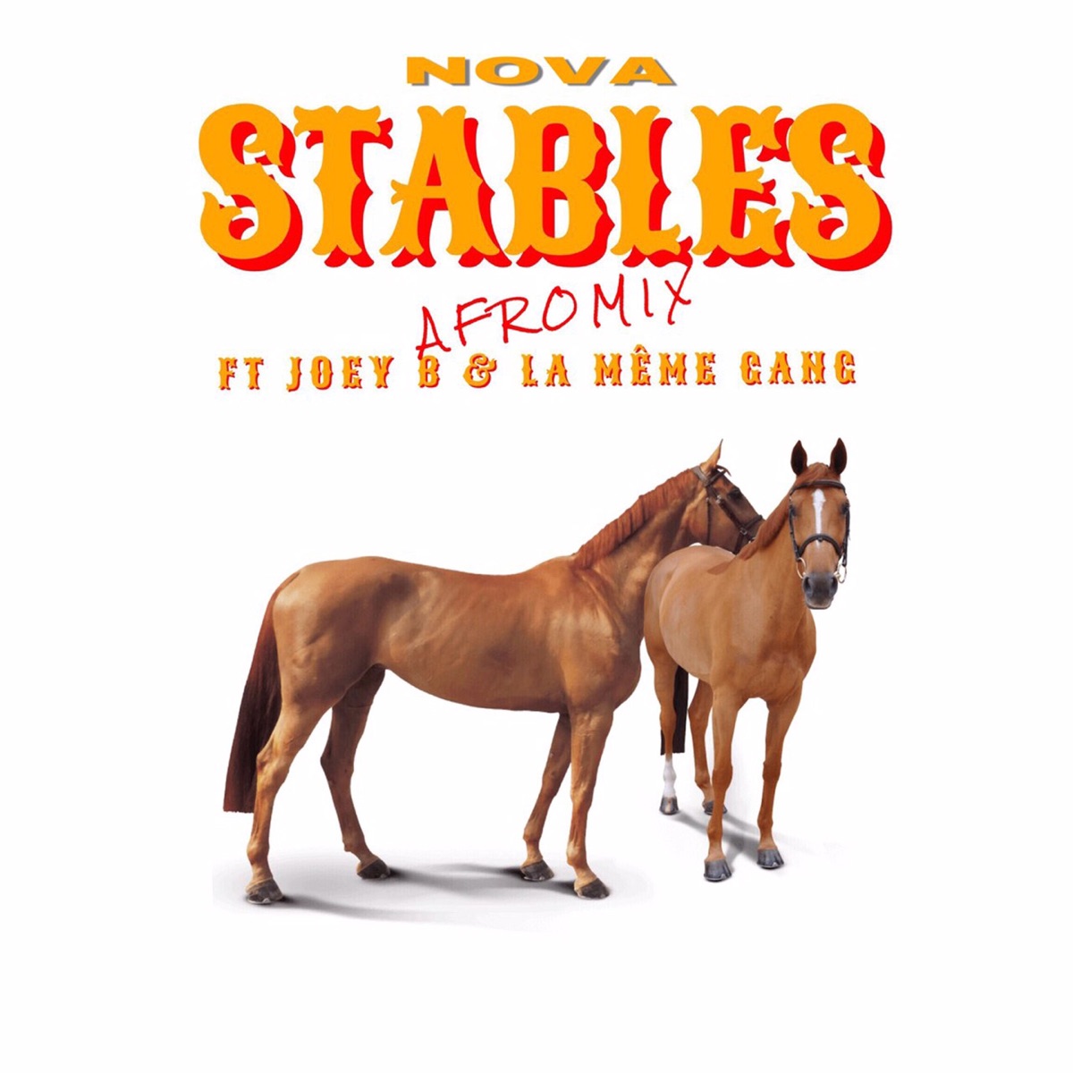 Stables (feat. Joey B & La Même Gang) [Afromix] - Single by Nova Rose album cover