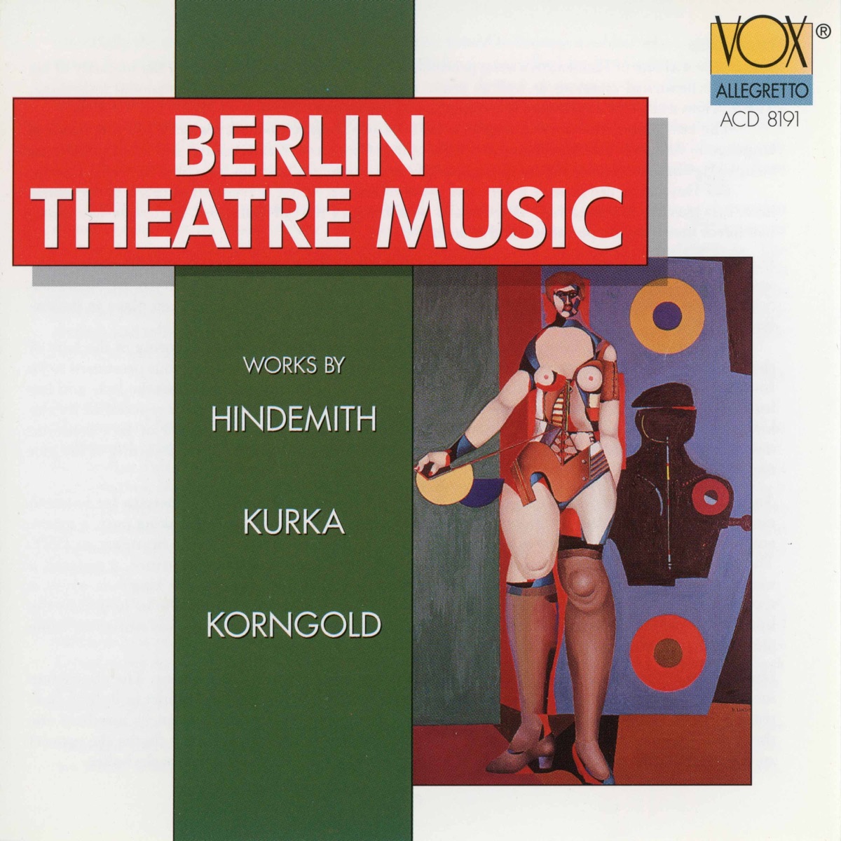 Berlin Theatre Music by Siegfried Landau & Arthur Grüber album cover