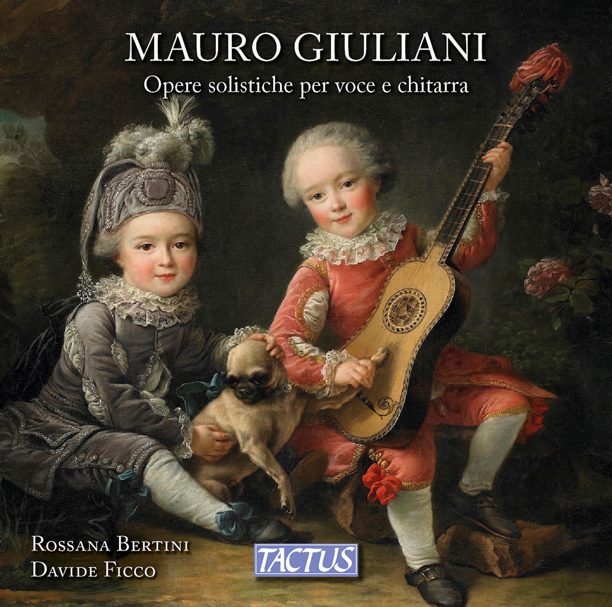 Giuliani: Opere solistiche per voce e chitarra by Davide Ficco & Rossana Bertini album cover