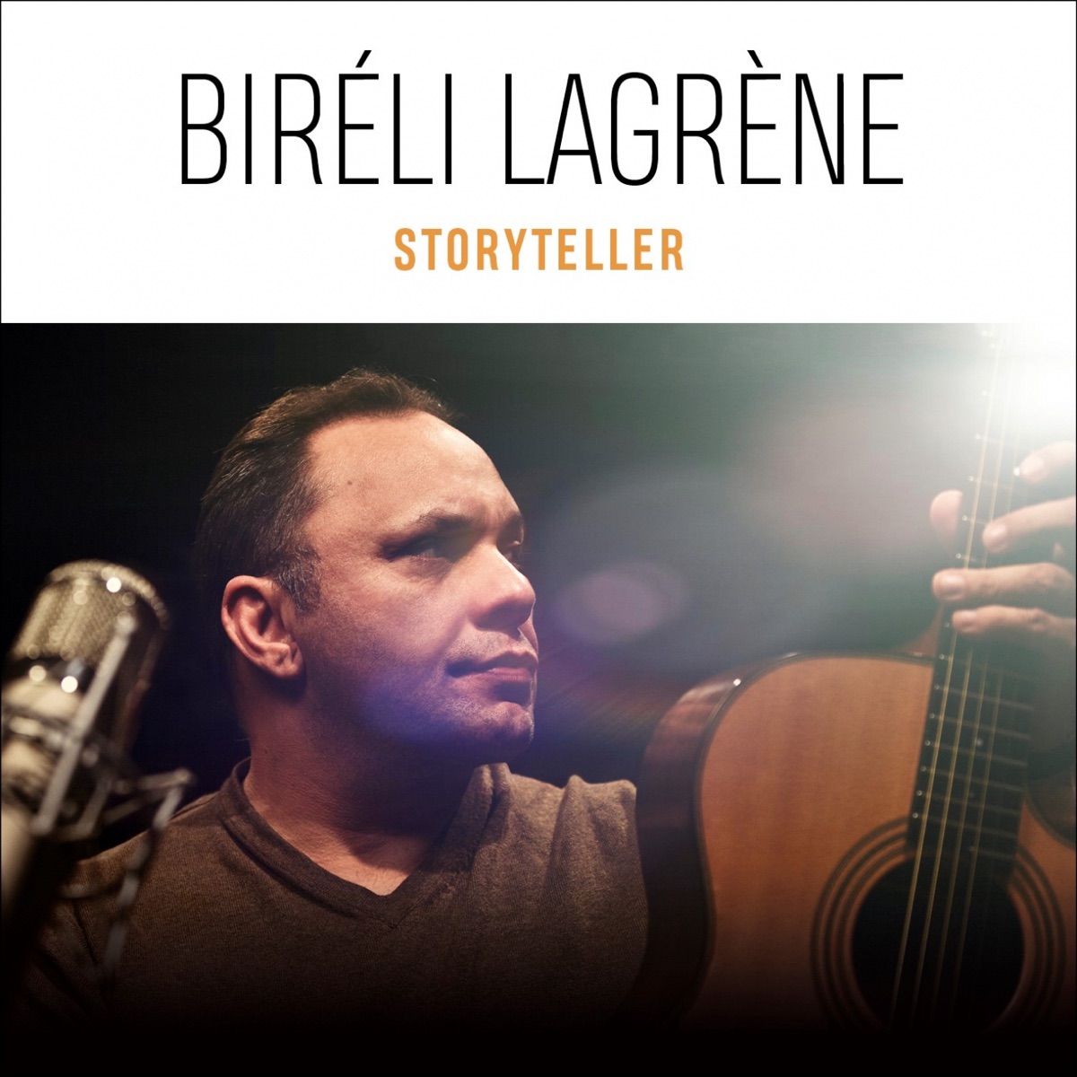 Storyteller (feat. Larry Grenadier & Mino Cinélu) by Biréli Lagrène album cover