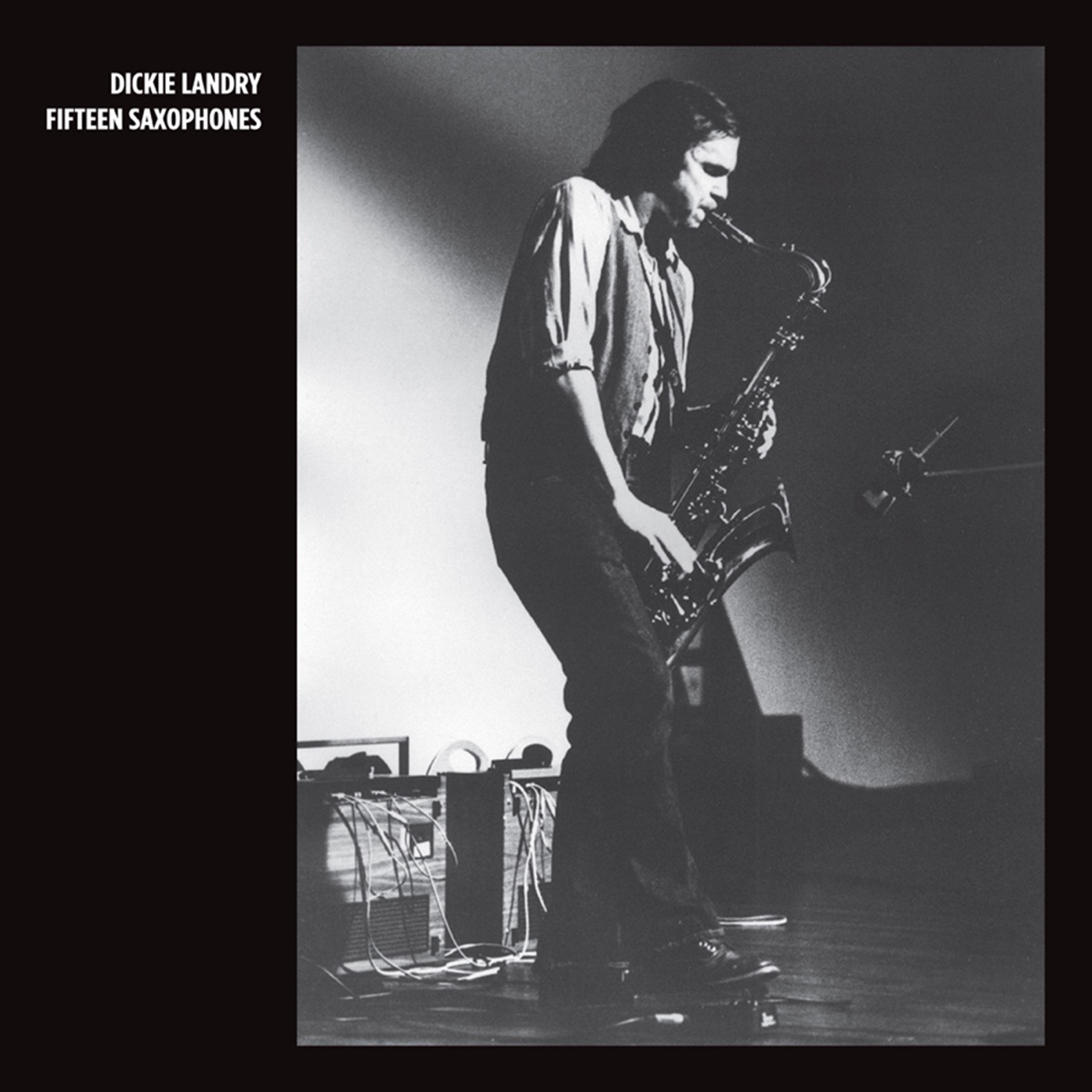 Fifteen Saxophones by Dickie Landry album cover