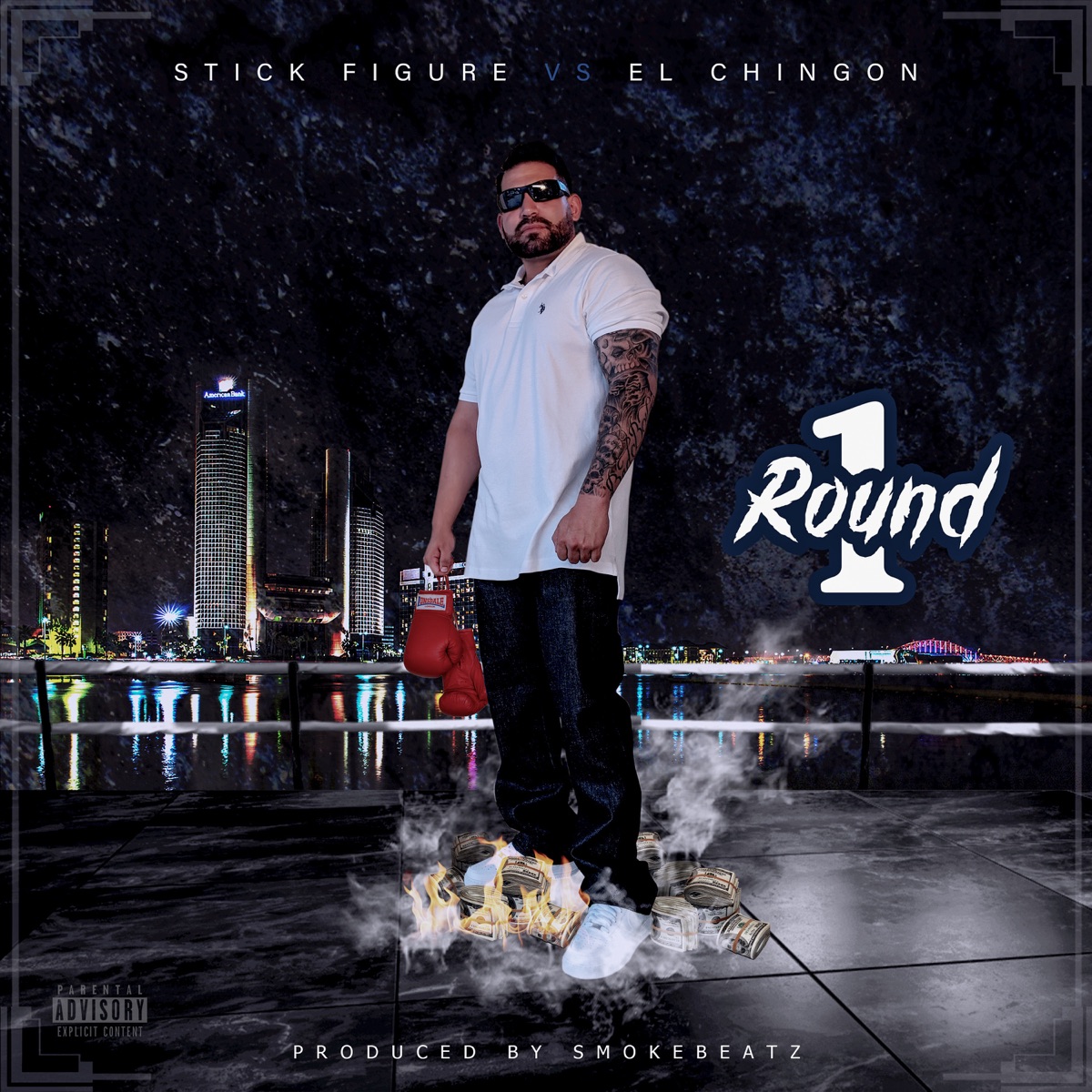 Stick Figure vs El Chingon Round One by ELCHINGON album cover