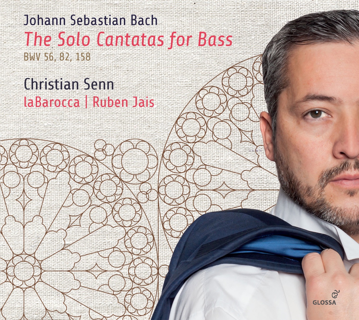Bach: The Solo Cantatas for Bass by Christian Senn, laBarocca & Ruben Jais album cover