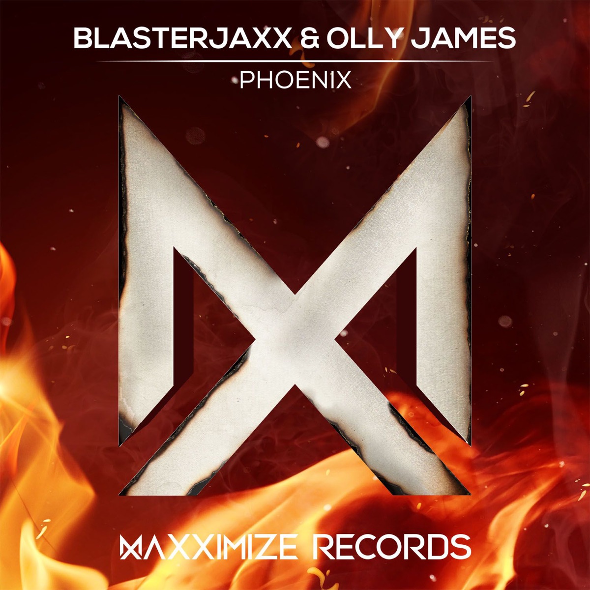 Phoenix - Single by Blasterjaxx & Olly James album cover