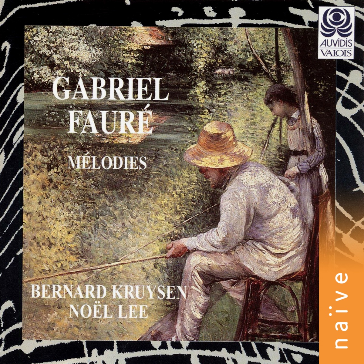 Fauré: Mélodies by Bernard Kruysen & Noël Lee album cover