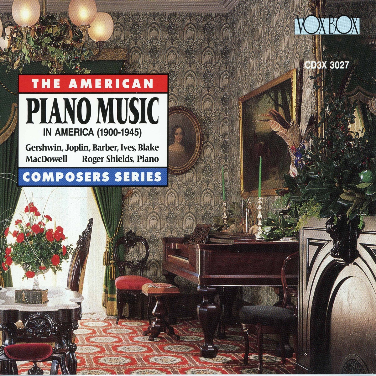 Piano Music in America, 1900-1945 by Roger Shields album cover