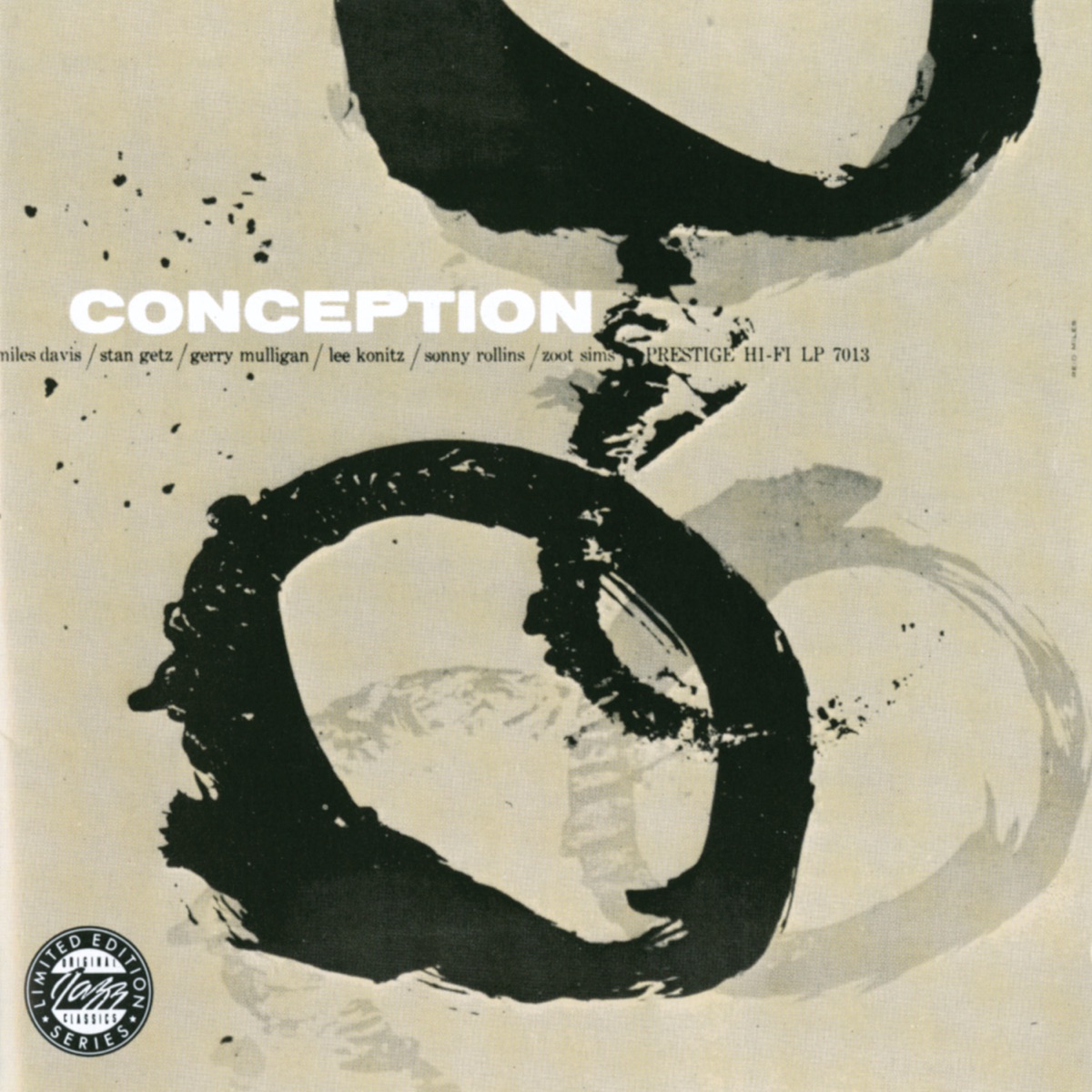 Conception by Miles Davis, Stan Getz, Gerry Mulligan, Lee Konitz, Sonny Rollins & Zoot Sims album cover