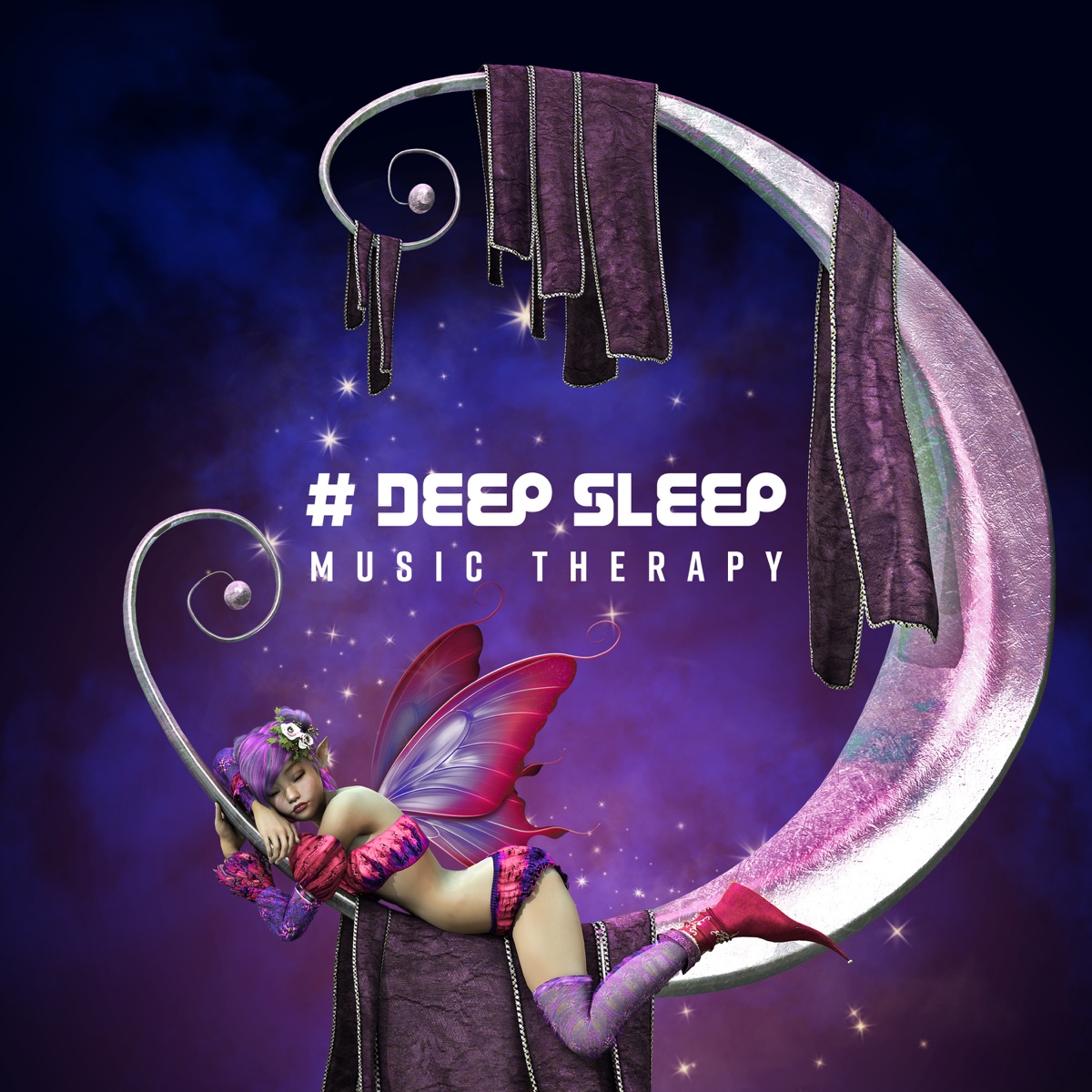 # Deep Sleep: Music Therapy of Insomnia Sleep Disorder, Noise for Trouble Sleeping & Nightmares by Trouble Sleeping Music Universe album cover