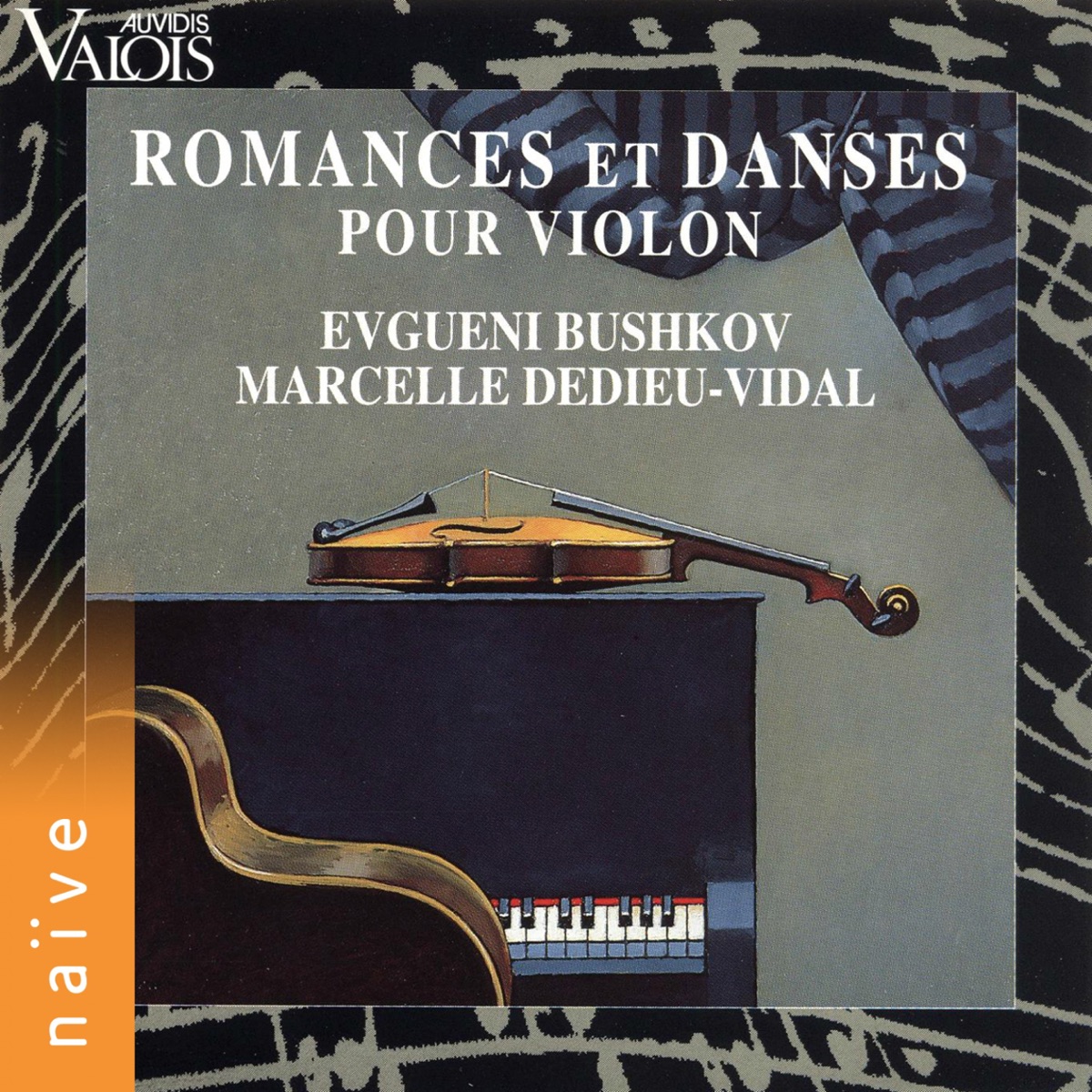 Romances et danses pour violon by Evgueni Bushkov & Marcelle Dedieu-Vidal album cover