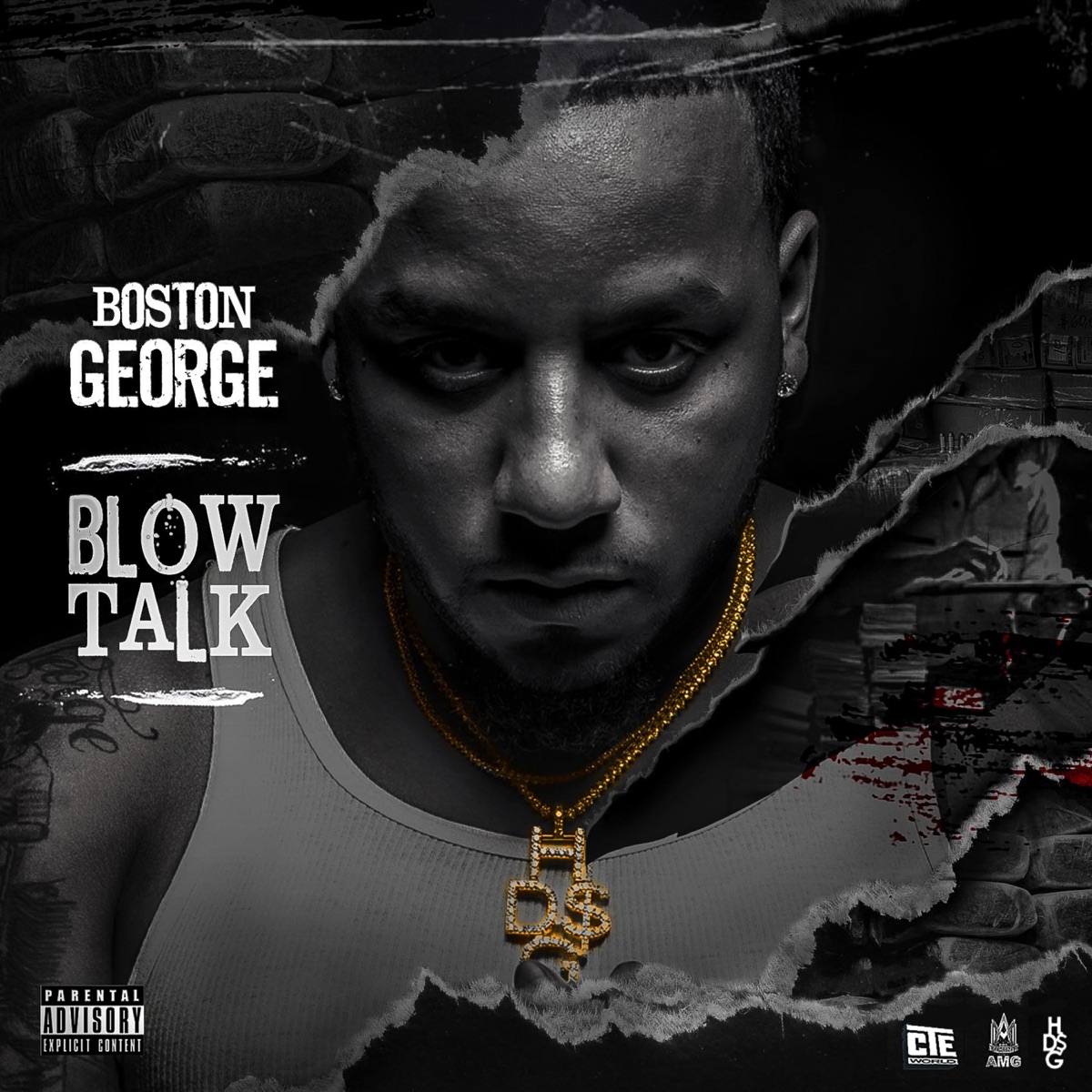 Blow Talk by Boston George album cover